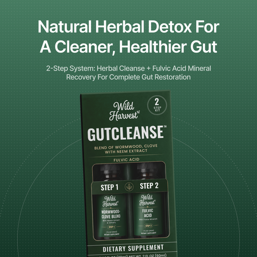 Gut Cleanse - 2 Step Parasite Cleanse Kit