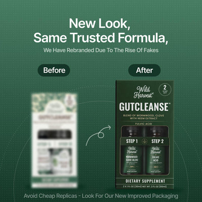 Gut Cleanse - 2 Step Parasite Cleanse Kit
